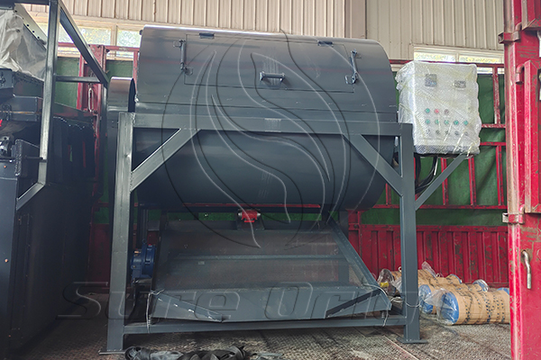 तुर्की के ग्राहक श्योर ओरिजिन ग्रुप मशीन पर गए और 500 मॉडल लिथियम बैटरी रीसाइक्लिंग प्लांट खरीदा